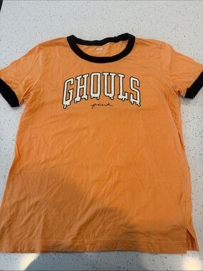 Victoria’s Secret PINK Ghouls glow in the dark campus tee